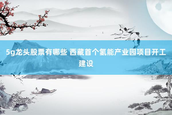 5g龙头股票有哪些 西藏首个氢能产业园项目开工建设