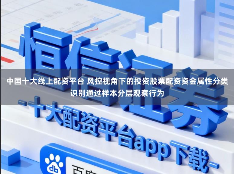 中国十大线上配资平台 风控视角下的投资股票配资资金属性分类识别通过样本分层观察行为