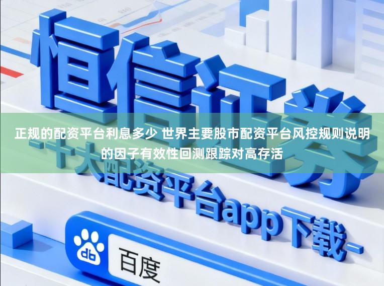 正规的配资平台利息多少 世界主要股市配资平台风控规则说明的因子有效性回测跟踪对高存活