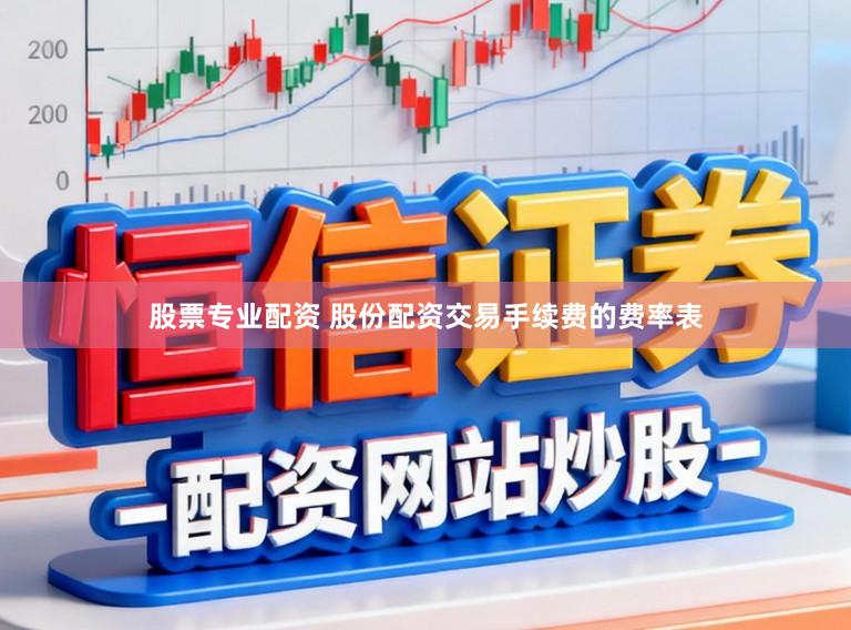 股票专业配资 股份配资交易手续费的费率表